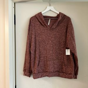 Forgotten Grace Soft Marled Hoodie NWT